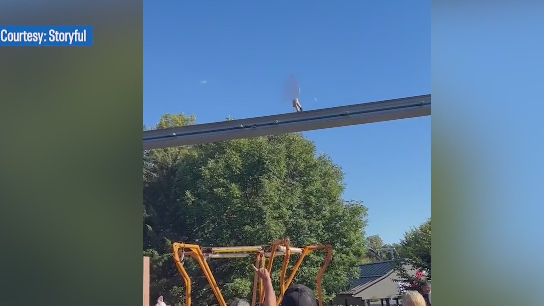 Boy rescued after walking 100 feet up on Hersheypark Monorail track | ChicagoNOW
