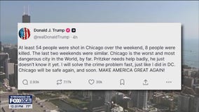 'The worst and most dangerous': Trump slams Chicago after violent holiday weekend