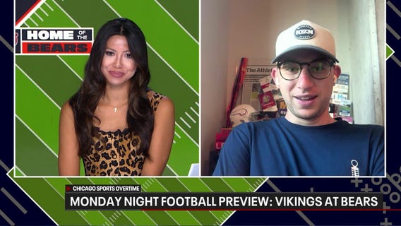 Tina talks the Bears-Vikings Monday Night Football matchup with Alec Lewis: Overtime