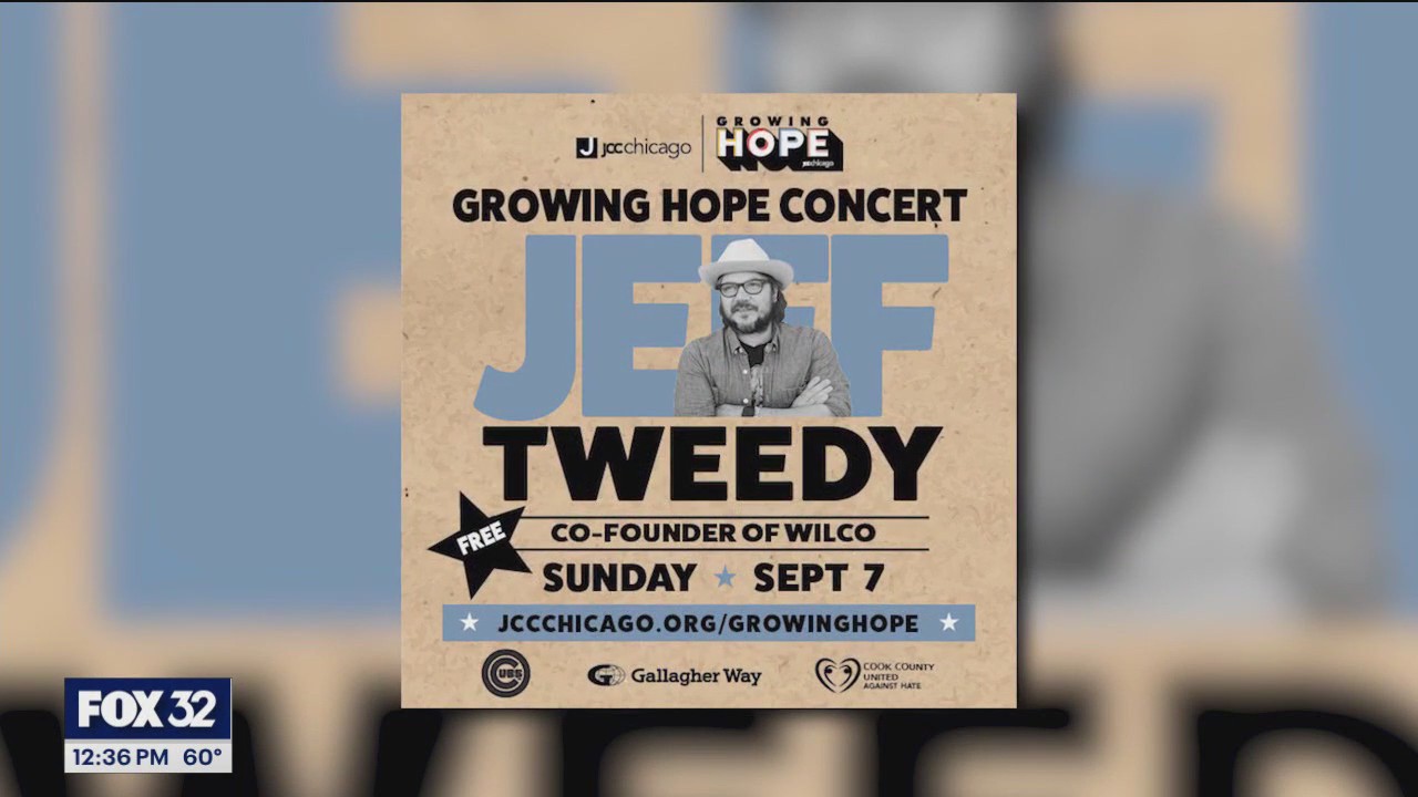 Jeff Tweedy to headline Growing Hope concert at Gallagher Way this Sunday