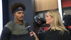 Cassie catches up with Chicago Bears safety Jaquan Brisker