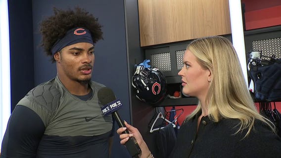 Cassie catches up with Chicago Bears safety Jaquan Brisker