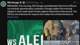 Suburban Chicago subject arrested for alleged threats against ICE agents, political figures