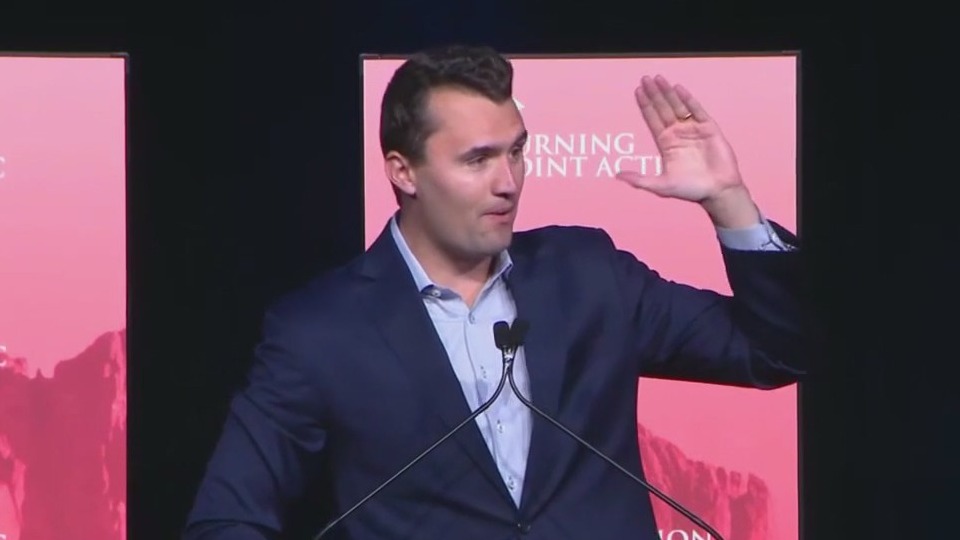 Charlie Kirk shot dead at Utah college event, Trump says