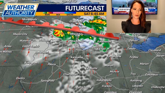 Chicago weather: Showers and a few storms could impact your Saturday