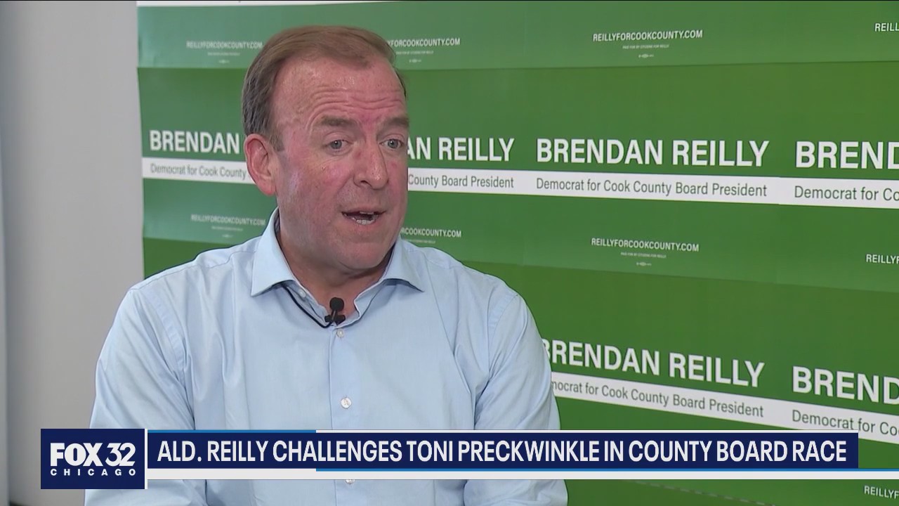 The Chicago Report: Ald. Reilly challenges Toni Preckwinkle in County Board race