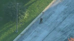 Police search for possibly armed subjects after south suburban crash