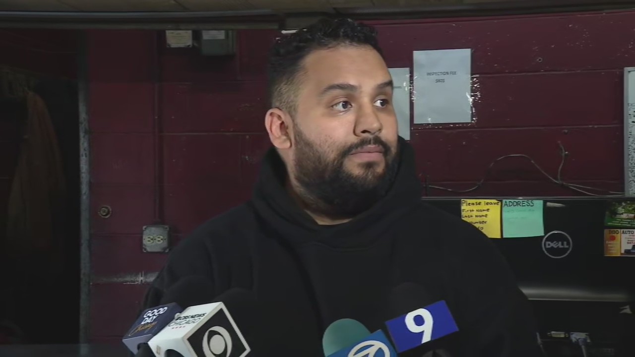 Man recounts aftermath of suburban traffic stop involving suspect, ICE officer