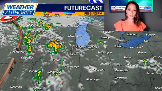 Chicago weather: Rain chances increase in the Chicago area this weekend