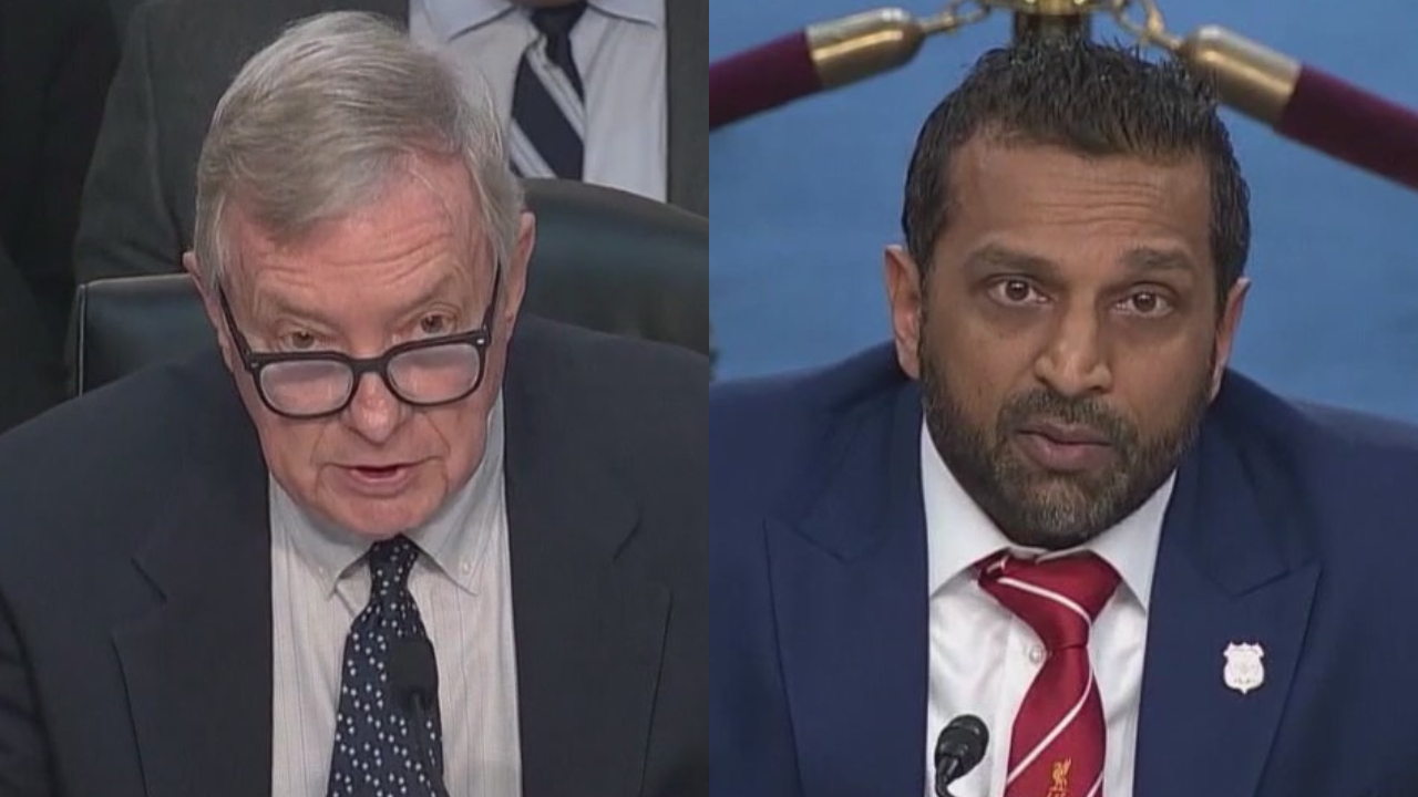 Durbin presses Patel in congressional hearing
