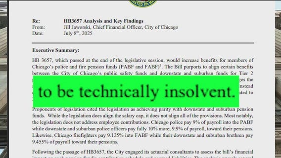 Exclusive: Memo shows Pritzker's office warned about Chicago pension bill
