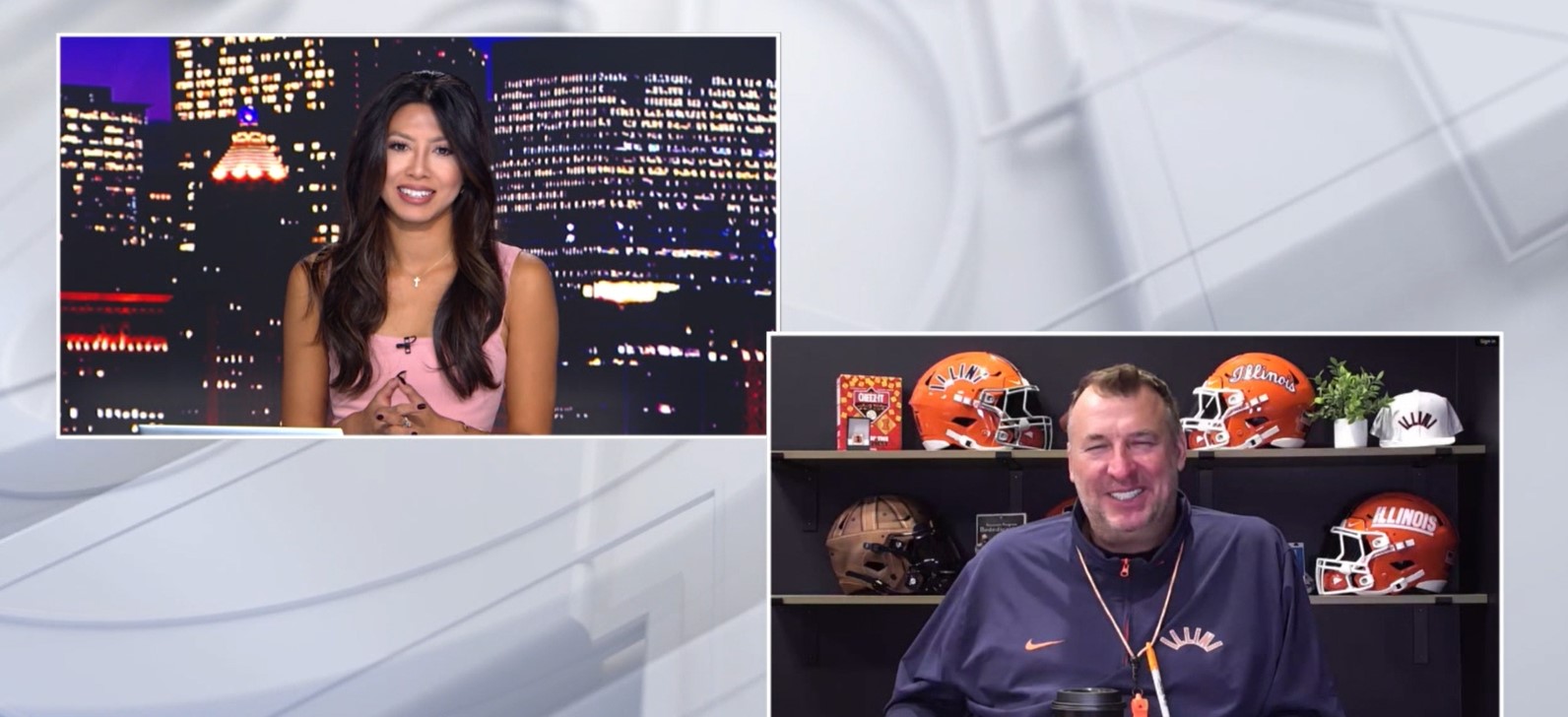 Illinois Head Coach Bret Bielema talks Big 10 Showdown with Indiana