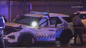 Carjacking leads to crash with Chicago police vehicle, 2 injured, ISP says