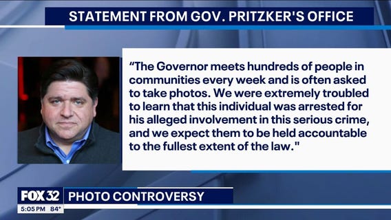 Pritzker responds to report about photo he took with 'peacekeeper' accused in deadly Chicago burglary, crash