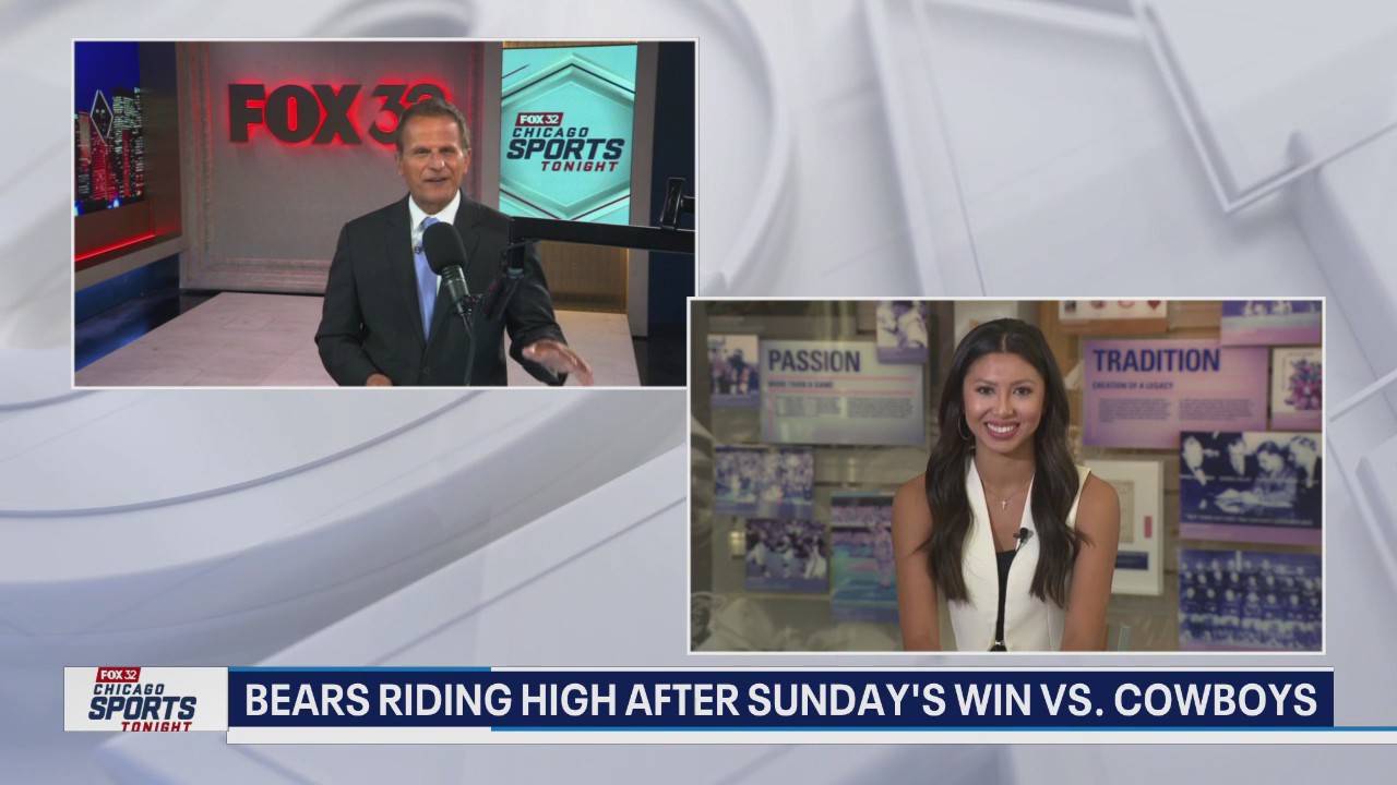 Bears riding momentum following win against Cowboys