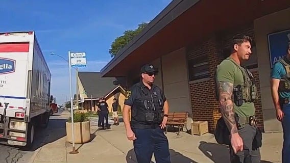 Body cam video shows aftermath of Chicago area shooting by immigration officer