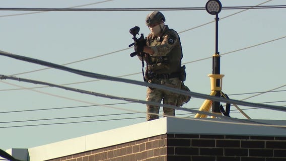 VIDEO: ICE agent fires pepper balls into crowd outside Broadview facility