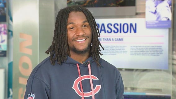 Cassie goes 1-on-1 with Touchdown Luther | Bears Game Day Live