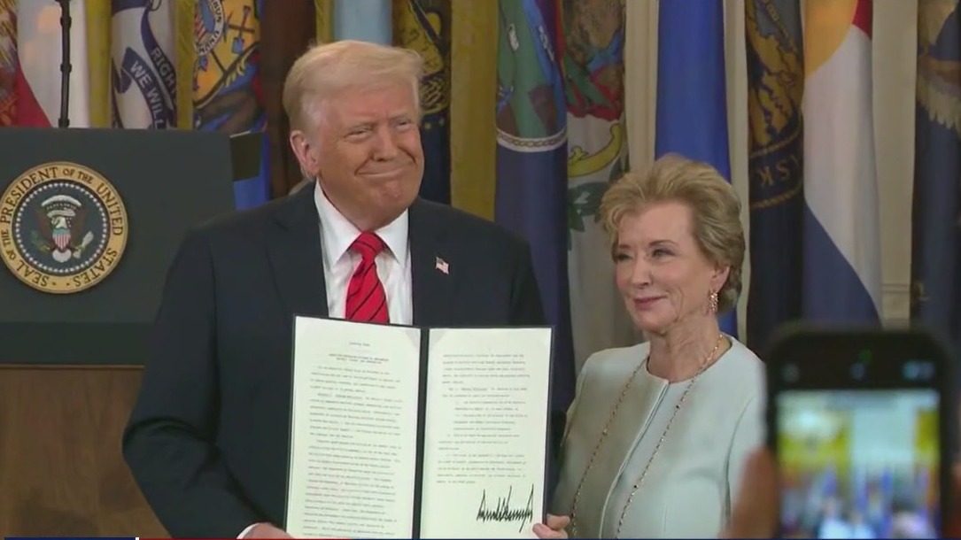 Trump unveils plan to dismantle Dept. of Education