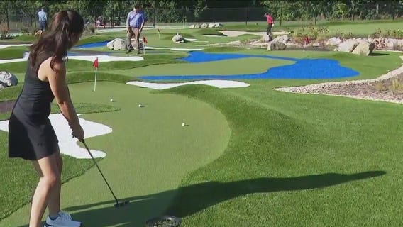 Refine your golf game for free at the Columbus Park Mini Putt Course