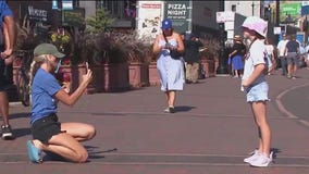 Cubs fans swarm Wrigleyville for playoff baseball