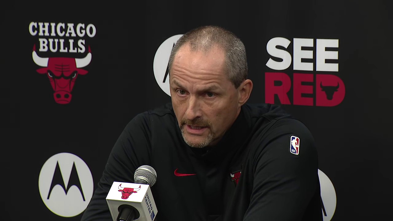 Press Conference: Billy Donovan and Art?ras Karni?ovas at Chicago Bulls Media Day
