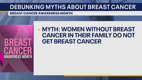 Debunking breast cancer myths as Awareness Month begins