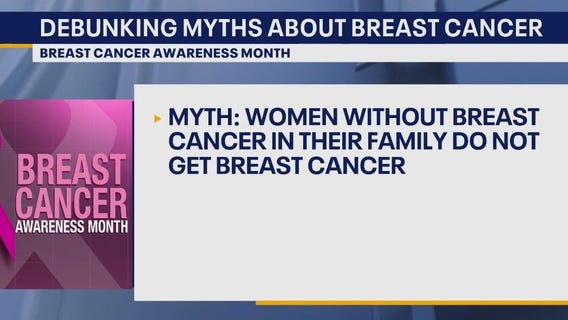 Debunking breast cancer myths as Awareness Month begins