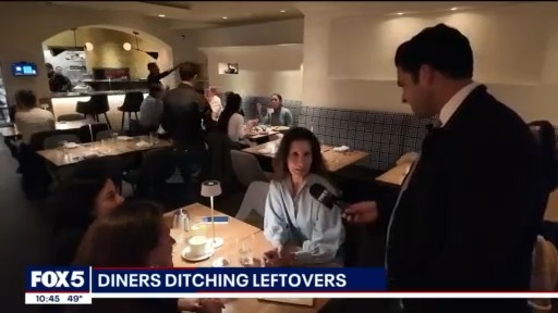 Diners ditching leftovers, in 'Gen Z effect'