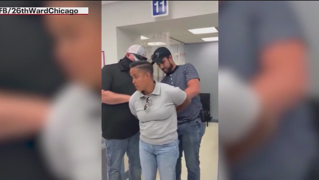 Chicago alder speaks about being placed in handcuffs