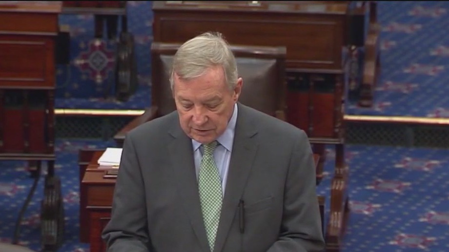 Sen. Durbin calls out president's administration for withholding funds