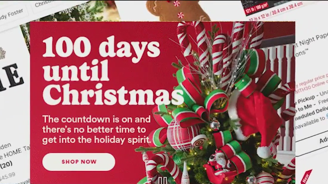 Holiday shopping countdown begins