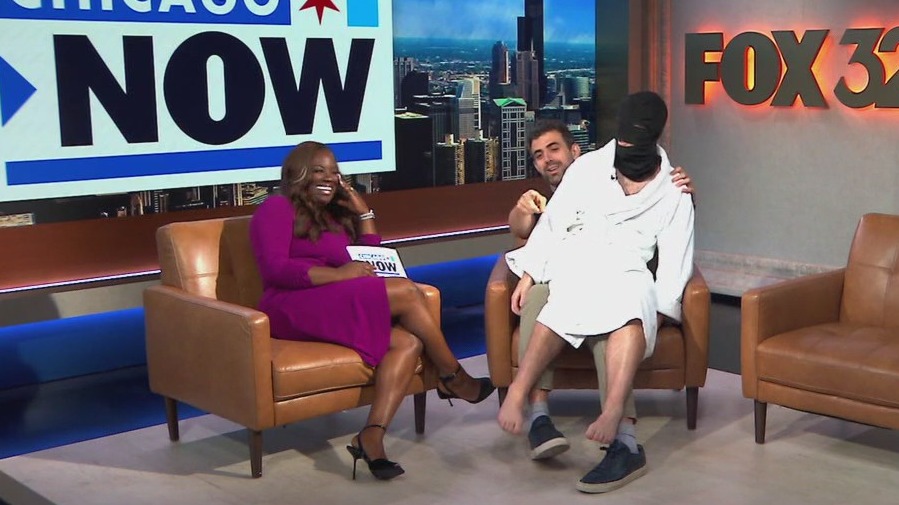 ?Do not get me fired?: Anchor during Sam Morril, Gary Vider interview