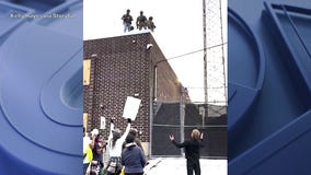 Man shot in head with pepper ball during Broadview protest, video shows