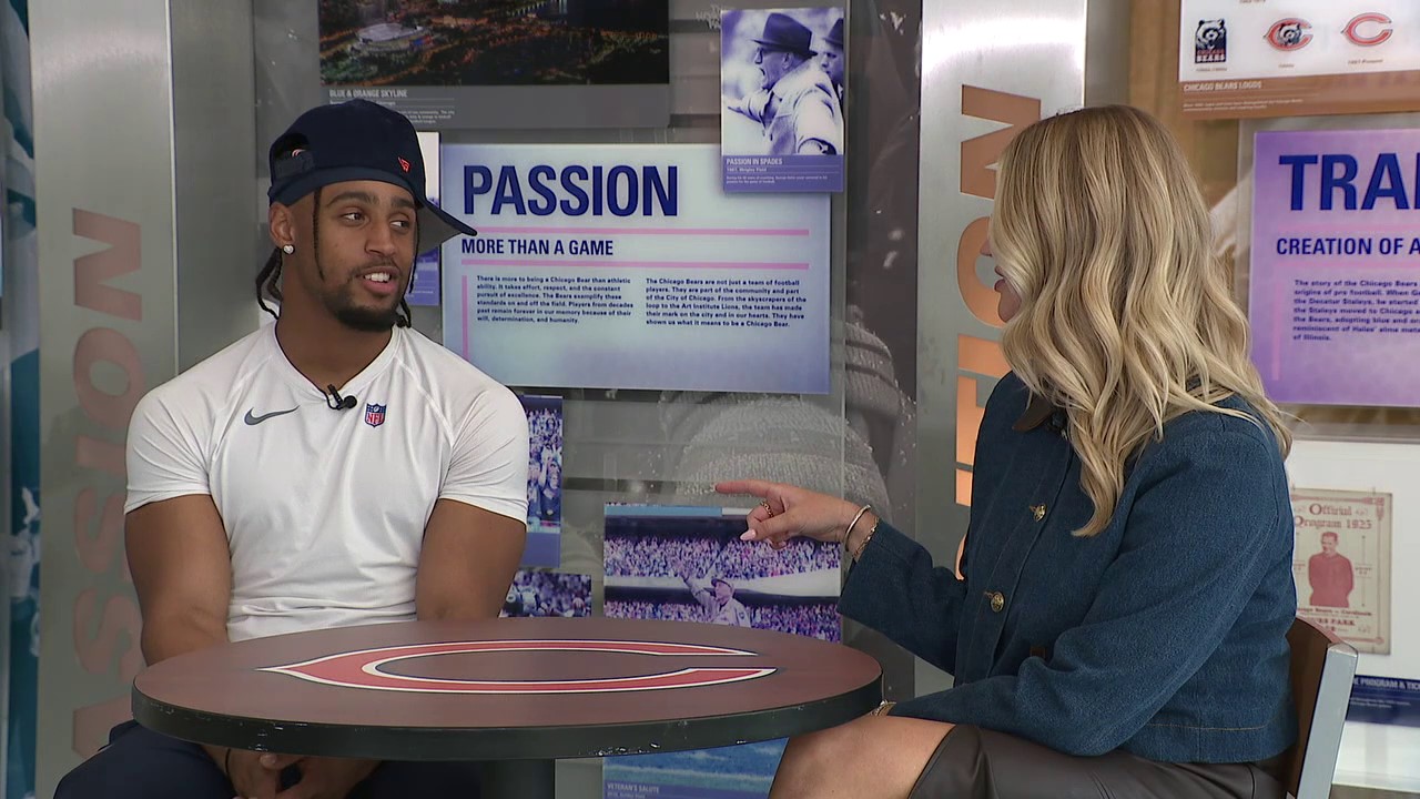 Cassie goes 1 on 1 with Bears defensive back Kyler Gordon