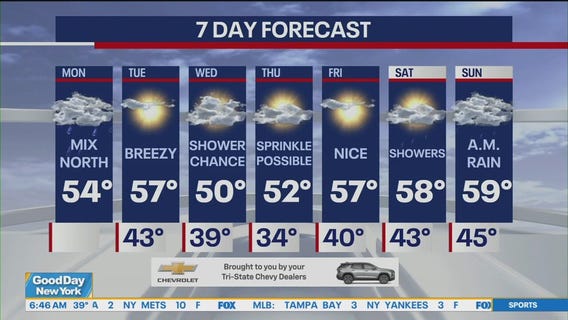 NYC weather forecast