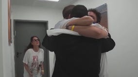 Emotional reunions as Israeli hostages are freed to their families