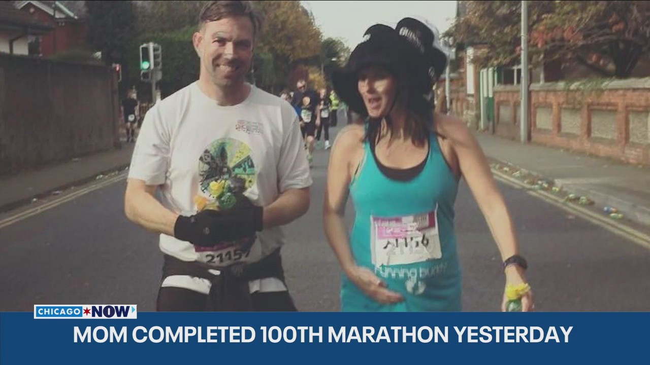 Chicago mother reflects on completing 100 marathons around the world | ChicagoNOW