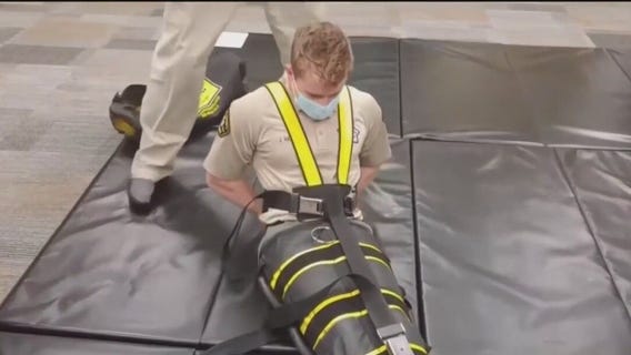 Controversy grows over ICE's alleged use of full-body restraint device during deportations