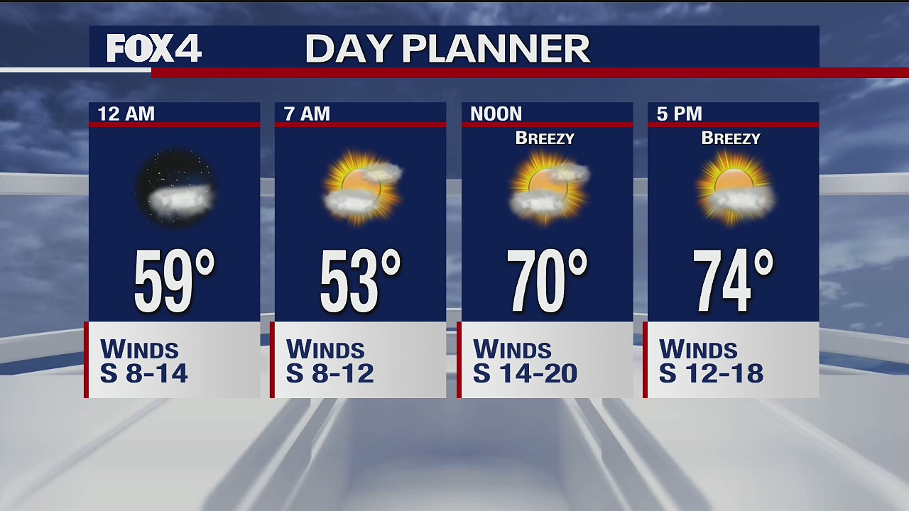 Nov. 18 overnight forecast