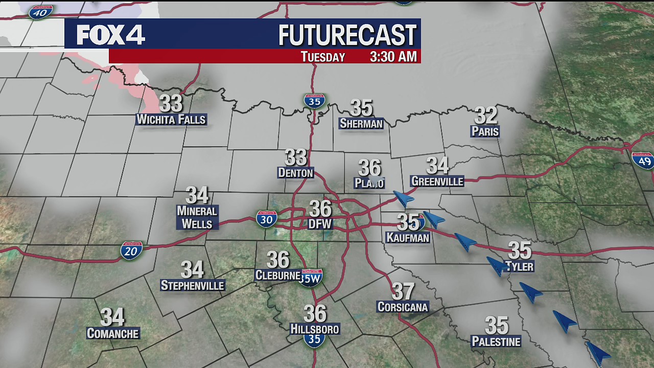 Dec. 14 overnight forecast