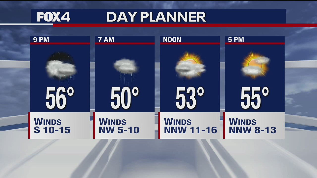 Dec. 18 evening forecast
