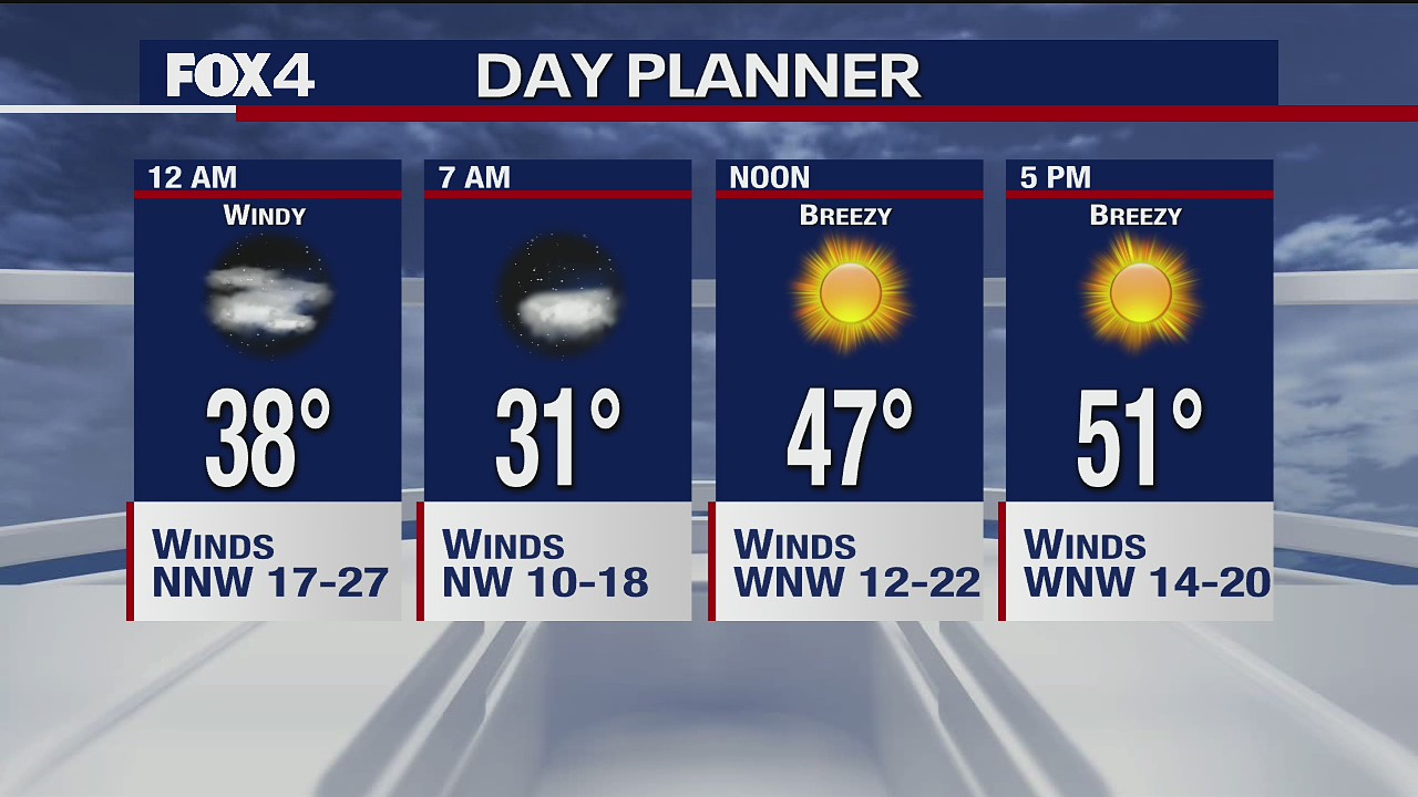 Dec. 23 overnight forecast