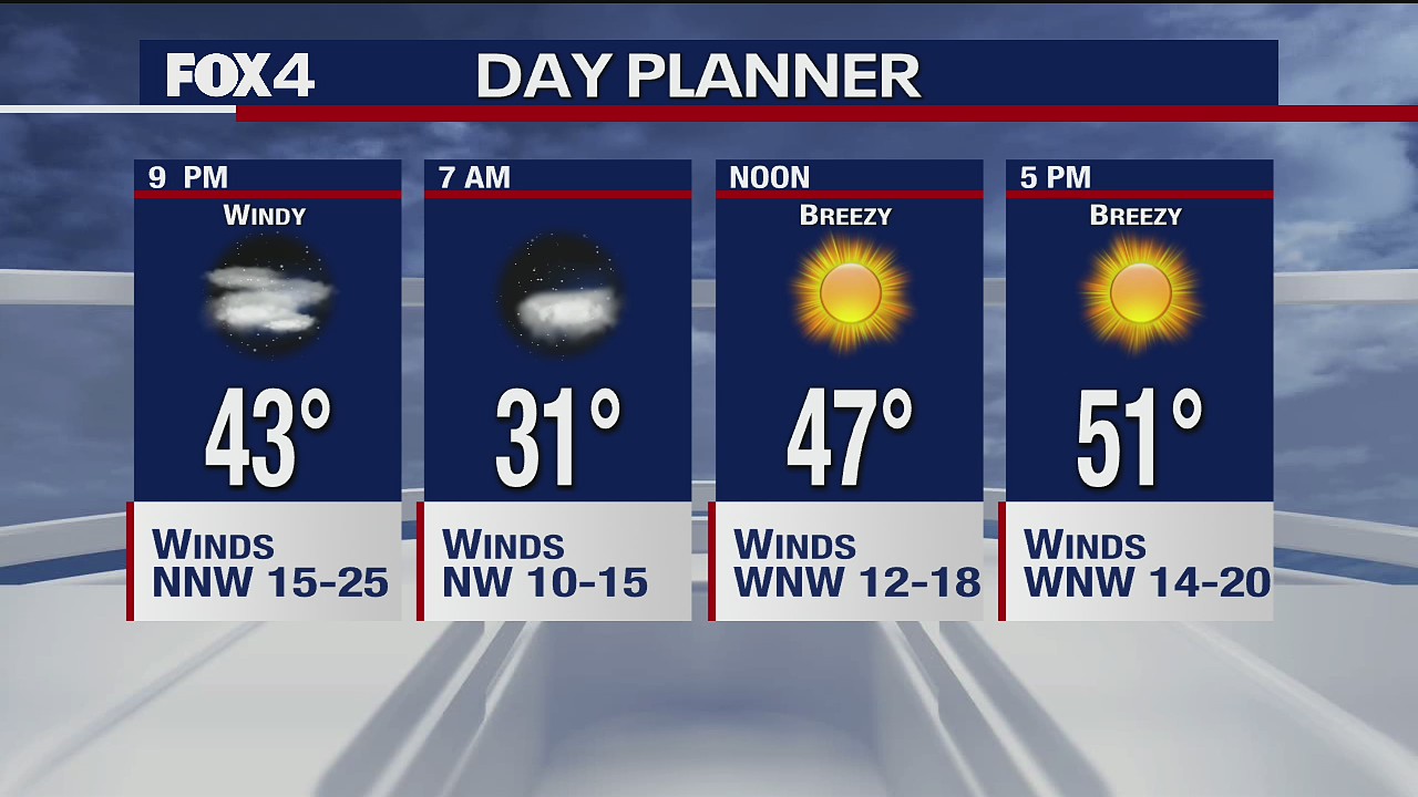 Dec. 23 evening forecast