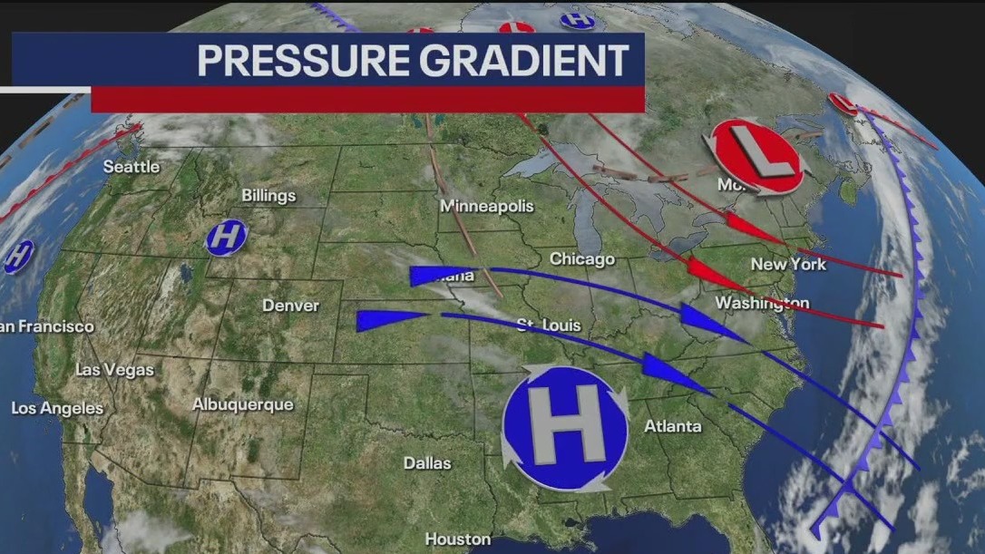 Why has it been so windy in New York City?