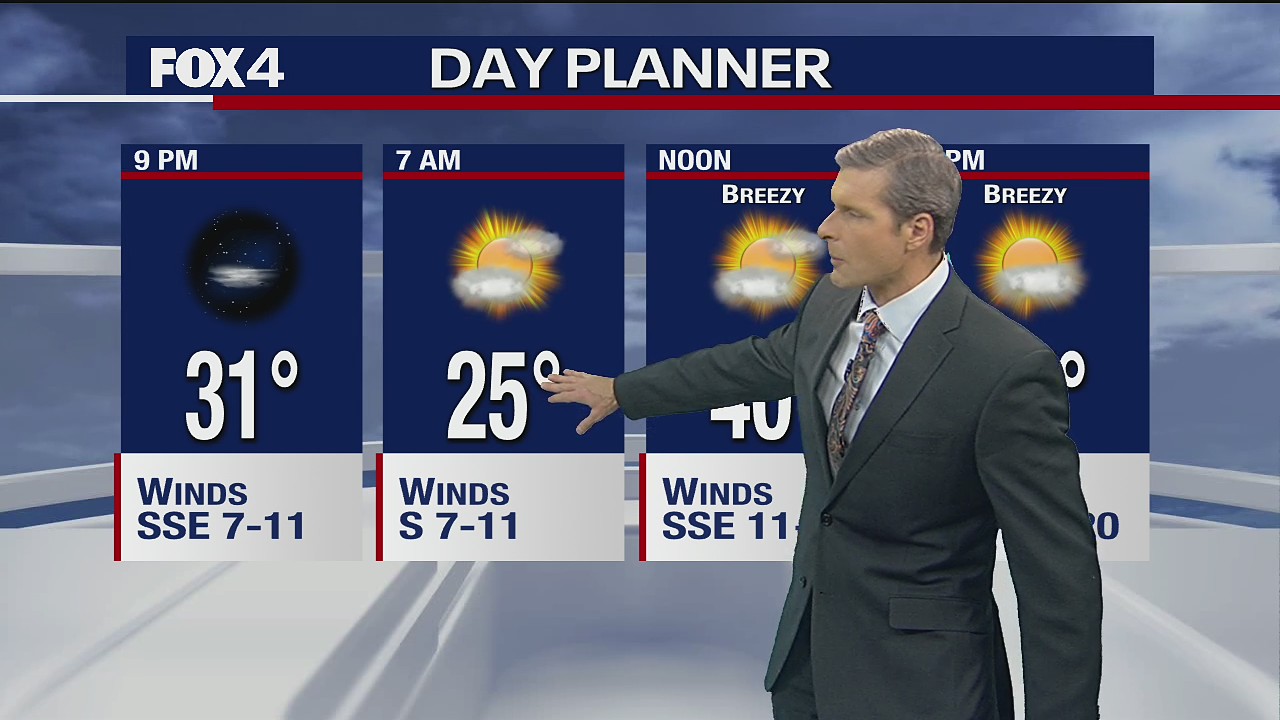 Feb. 19 evening forecast