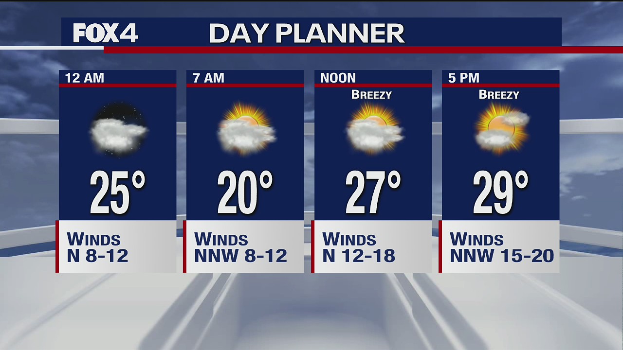 Feb. 17 overnight forecast