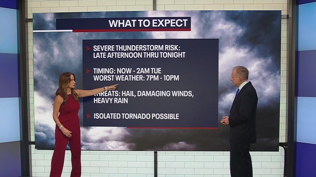 Severe storms threaten NYC area