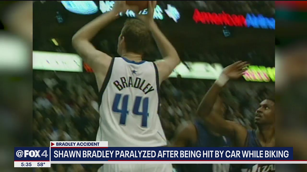 Former Dallas Maverick Shawn Bradley paralyzed after bicycle accident