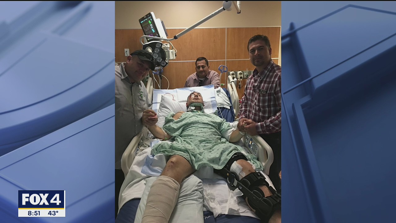 Dallas Police Sergeant Perseveres Through Pain